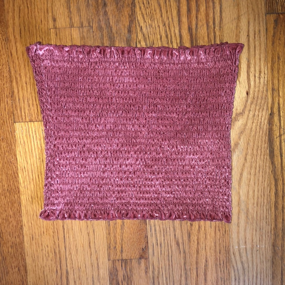 Hollister Velvet Tube Top
